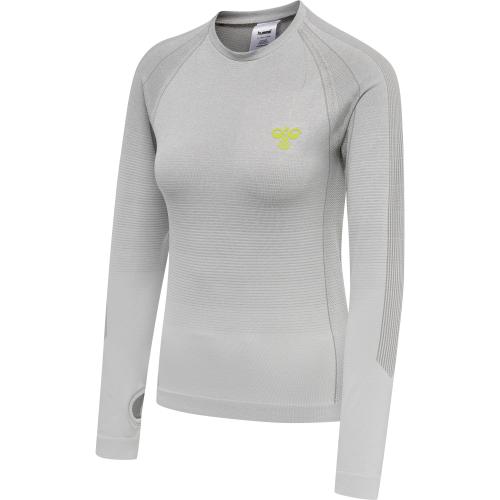 Hummel Hmlgg12 Training Seamless L/S Woman - alloy melange (Grösse: L) von Hummel