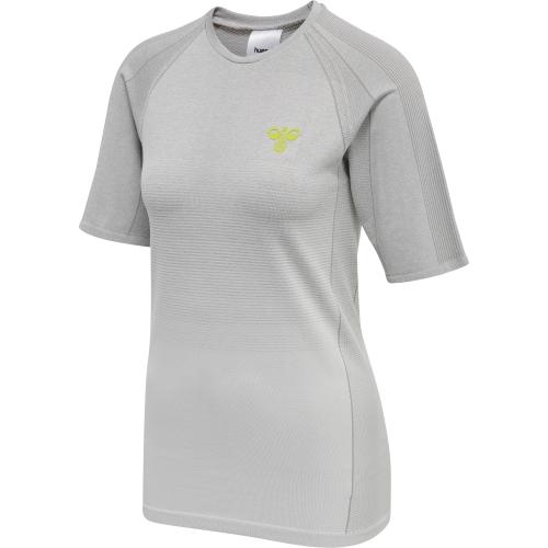 Hummel Hmlgg12 Training Seamless S/S Woman - alloy melange (Grösse: L) von Hummel