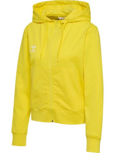 Hummel Hmlgo 2.0 Zip Hoodie Woman - blazing yellow (Grösse: 2XL) von Hummel