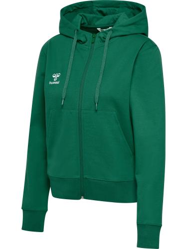 Hummel Hmlgo 2.0 Zip Hoodie Woman - evergreen (Grösse: 2XL) von Hummel