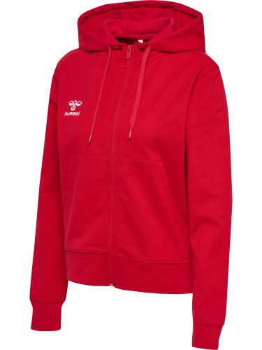 Hummel Hmlgo 2.0 Zip Hoodie Woman - true red (Grösse: M) von Hummel