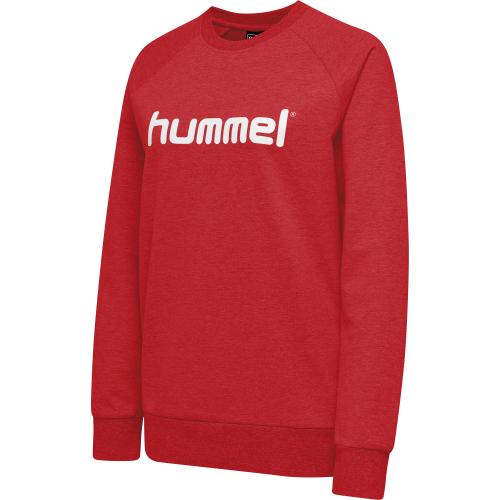 Hummel Hmlgo Cotton Logo Sweatshirt Woman - true red (Grösse: S) von Hummel