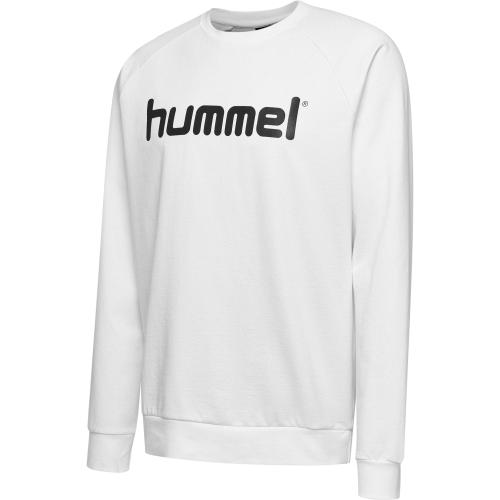 Hummel Hmlgo Cotton Logo Sweatshirt - white (Grösse: L) von Hummel