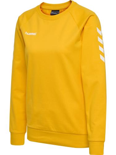 Hummel Hmlgo Cotton Sweatshirt Woman - sports yellow (Grösse: XL) von Hummel