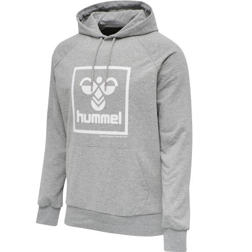 Hummel Hmlisam Hoodie - grey melange (Grösse: S) von Hummel