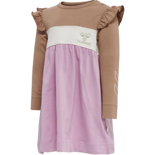 Hummel Hmljamila Dress L/S - mauve mist (Grösse: 56) von Hummel