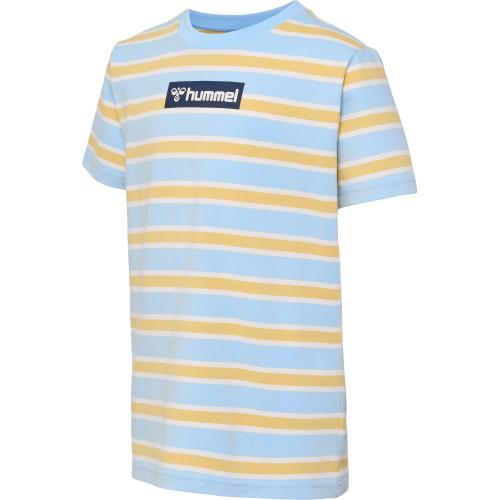 Hummel Hmljump Stripe T-Shirt S/S - cerulean (Grösse: 116) von Hummel