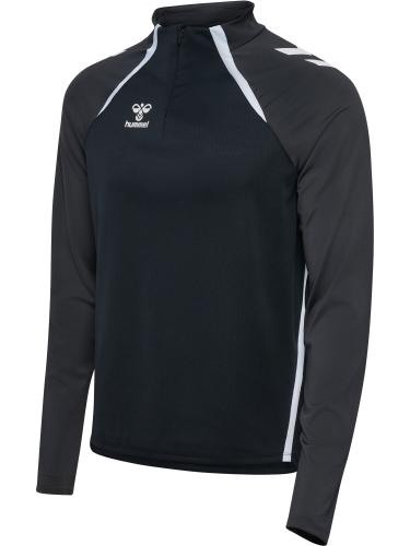 Hummel Hmllead 2.0 Half Zip - black/asphalt (Grösse: M) von Hummel