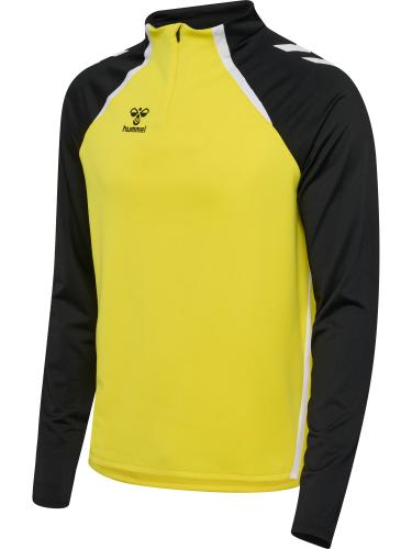 Hummel Hmllead 2.0 Half Zip - blazing yellow/black (Grösse: M) von Hummel