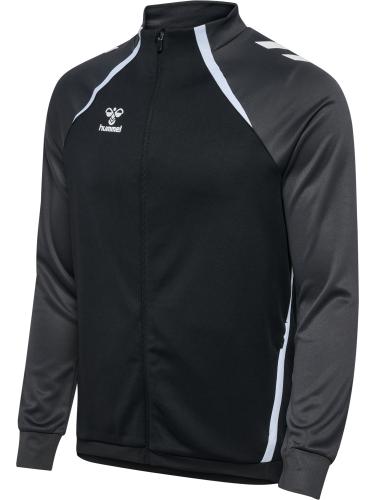 Hummel Hmllead 2.0 Track Zip Jacket - black/asphalt (Grösse: S) von Hummel