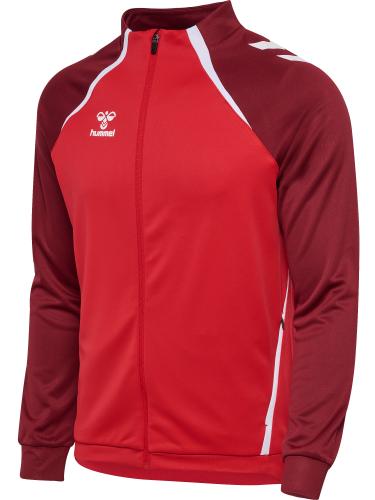 Hummel Hmllead 2.0 Track Zip Jacket - true red/maroon (Grösse: M) von Hummel