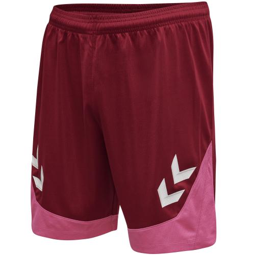 Hummel Hmllead Poly Shorts - biking red (Grösse: M) von Hummel