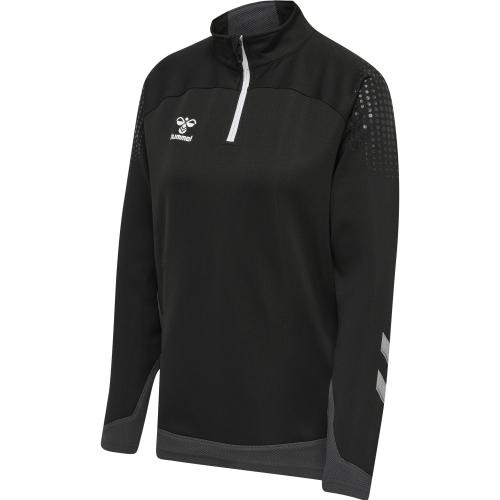 Hummel Hmllead Woman Half Zip - black (Grösse: XS) von Hummel