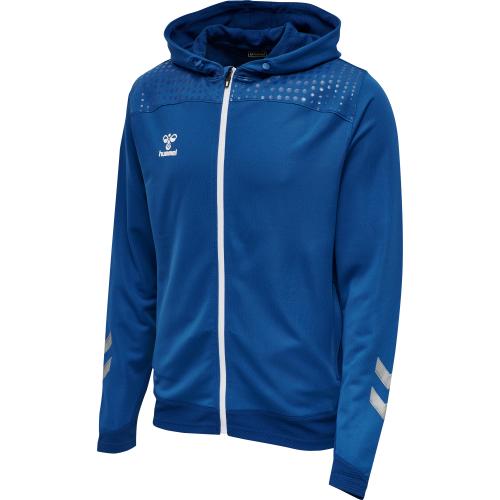 Hummel Hmllead Zip Poly Hoodie - true blue (Grösse: 3XL) von Hummel