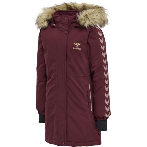 Hummel Hmlleaf Tex Coat - windsor wine (Grösse: 122) von Hummel