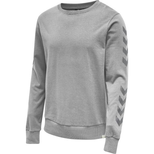 Hummel Hmllegacy Chevron Sweatshirt - grey melange (Grösse: XL) von Hummel