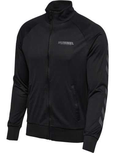 Hummel Hmllegacy Sune Poly Zip Jacket - black (Grösse: L) von Hummel