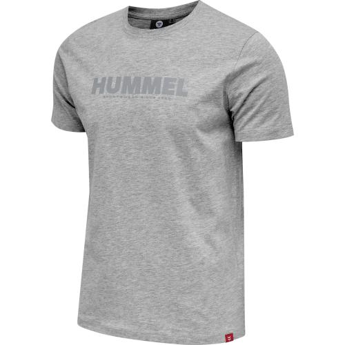 Hummel Hmllegacy T-Shirt - grey melange (Grösse: 2XL) von Hummel