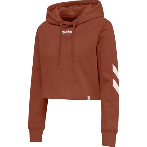 Hummel Hmllegacy Woman Cropped Hoodie - arabian spice (Grösse: M) von Hummel