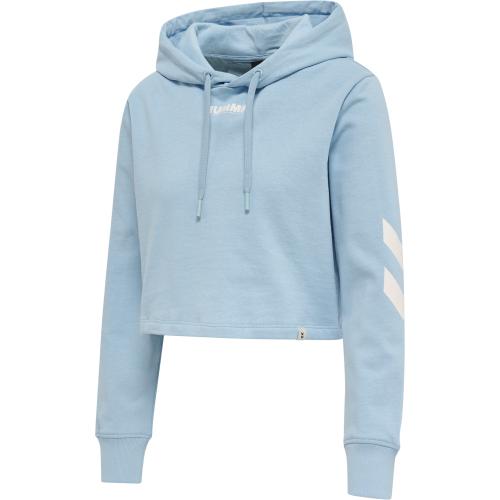 Hummel Hmllegacy Woman Cropped Hoodie - placid blue (Grösse: XS) von Hummel