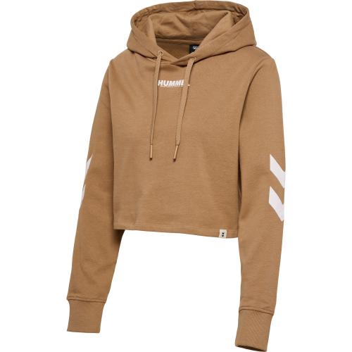 Hummel Hmllegacy Woman Cropped Hoodie - tigers eye (Grösse: XS) von Hummel