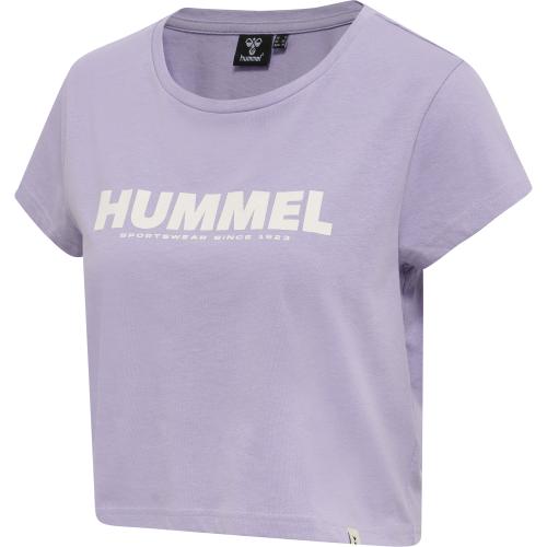 Hummel Hmllegacy Woman Cropped T-Shirt - heirloom lilac (Grösse: S) von Hummel