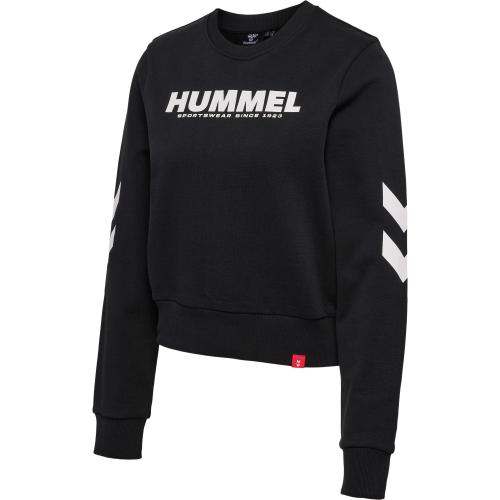 Hummel Hmllegacy Woman Sweatshirt - black (Grösse: XS) von Hummel
