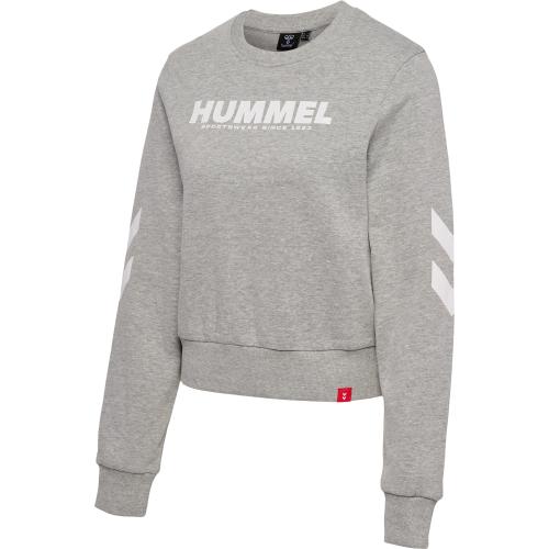 Hummel Hmllegacy Woman Sweatshirt - grey melange (Grösse: XL) von Hummel