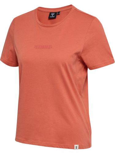 Hummel Hmllegacy Woman T-Shirt - apricot brandy (Grösse: M) von Hummel