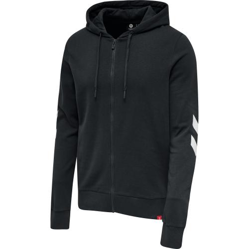 Hummel Hmllegacy Zip Hoodie - black (Grösse: M) von Hummel
