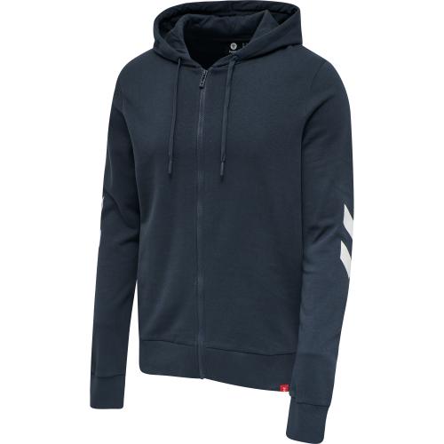 Hummel Hmllegacy Zip Hoodie - blue nights (Grösse: L) von Hummel