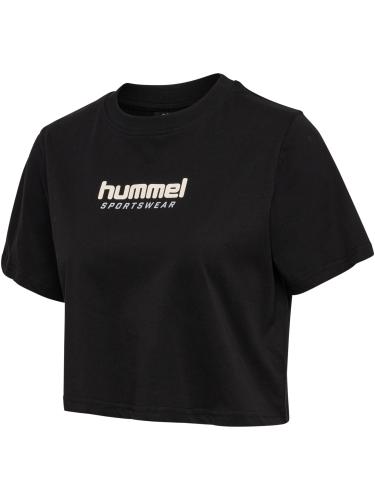Hummel Hmllgc Malu Cropped T-Shirt - black (Grösse: L) von Hummel