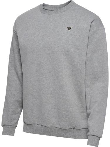 Hummel Hmlloose Crewneck Bee - grey melange (Grösse: M) von Hummel