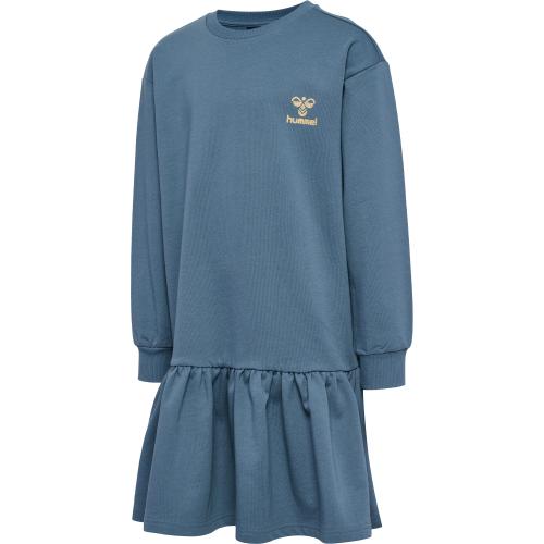 Hummel Hmlmalin Dress L/S - blue mirage (Grösse: 116) von Hummel