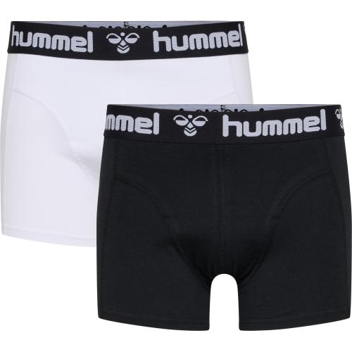Hummel Hmlmars 2Pack Boxers - black/white (Grösse: 2XL) von Hummel