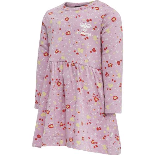 Hummel Hmlmira Dress L/S - mauve mist (Grösse: 62) von Hummel