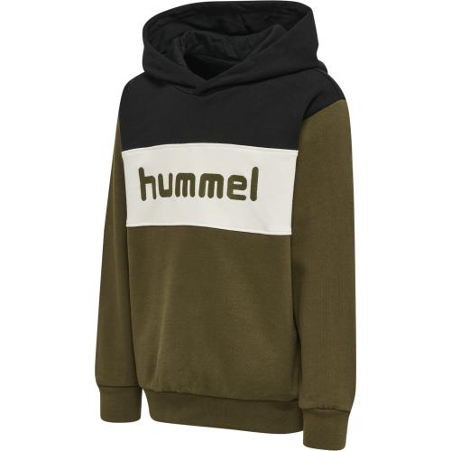 Hummel Hmlmorten Hoodie - dark olive (Grösse: 116) von Hummel