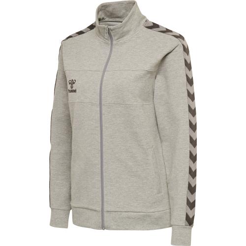 Hummel Hmlmove Classic Zip Jacket Woman - grey melange (Grösse: M) von Hummel