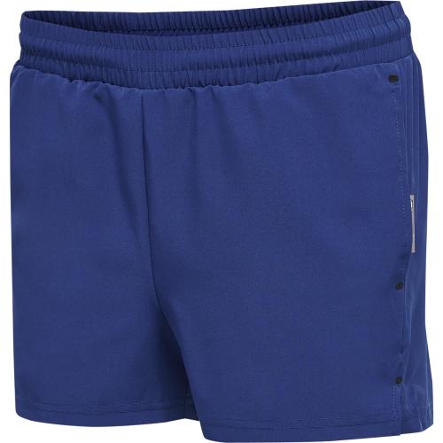 Hummel Hmlmove Grid Woven Shorts Woman - sodalite blue (Grösse: XL) von Hummel