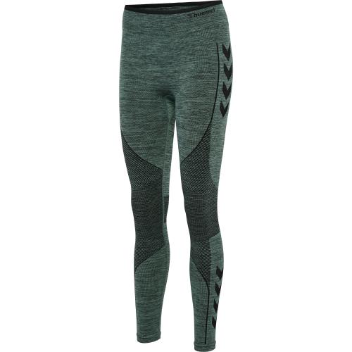 Hummel Hmlmt Aly Seamless Hw Tights - north atlantic/black melange (Grösse: XS) von Hummel