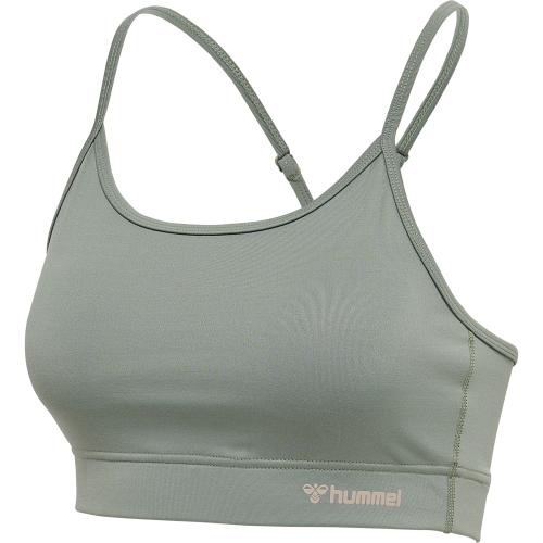 Hummel Hmlmt Chipo Padded Sports Bra - lily pad (Grösse: XL) von Hummel