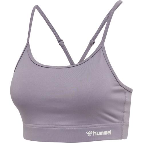 Hummel Hmlmt Chipo Padded Sports Bra - minimal gray (Grösse: S) von Hummel