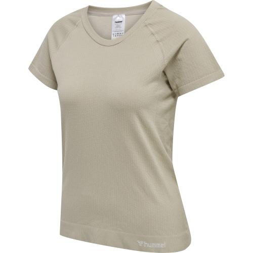 Hummel Hmlmt Flow Seamless T-Shirt - chateau gray (Grösse: S) von Hummel