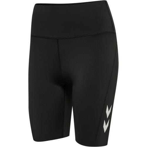 Hummel Hmlmt Grace Hw Tight Shorts - black (Grösse: S) von Hummel
