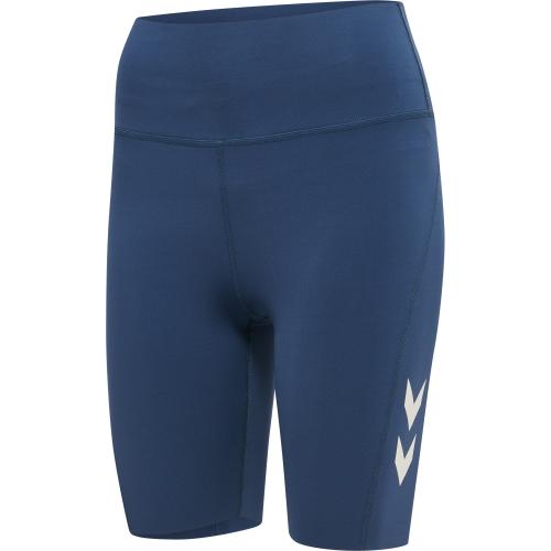 Hummel Hmlmt Grace Hw Tight Shorts - insignia blue (Grösse: S) von Hummel