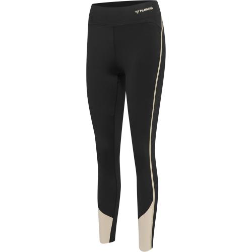 Hummel Hmlmt Riga High Waist Tights - black/chateau grey (Grösse: XL) von Hummel
