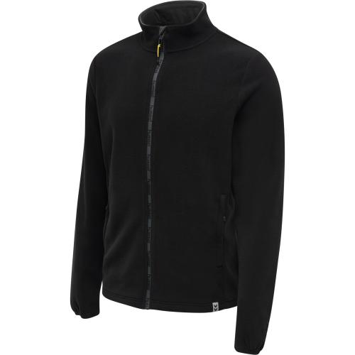 Hummel Hmlnorth Full Zip Fleece Jacket - black/asphalt (Grösse: L) von Hummel