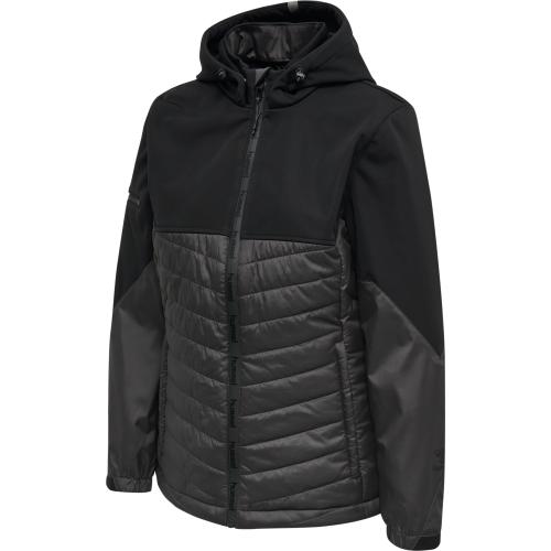 Hummel Hmlnorth Hybrid Jacket Woman - black/asphalt (Grösse: 2XL) von Hummel