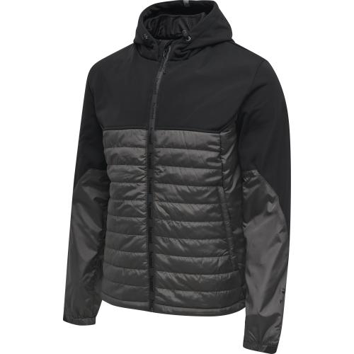 Hummel Hmlnorth Hybrid Jacket - black/asphalt (Grösse: M) von Hummel