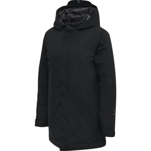 Hummel Hmlnorth Parka Jacket Woman - black/asphalt (Grösse: XL) von Hummel